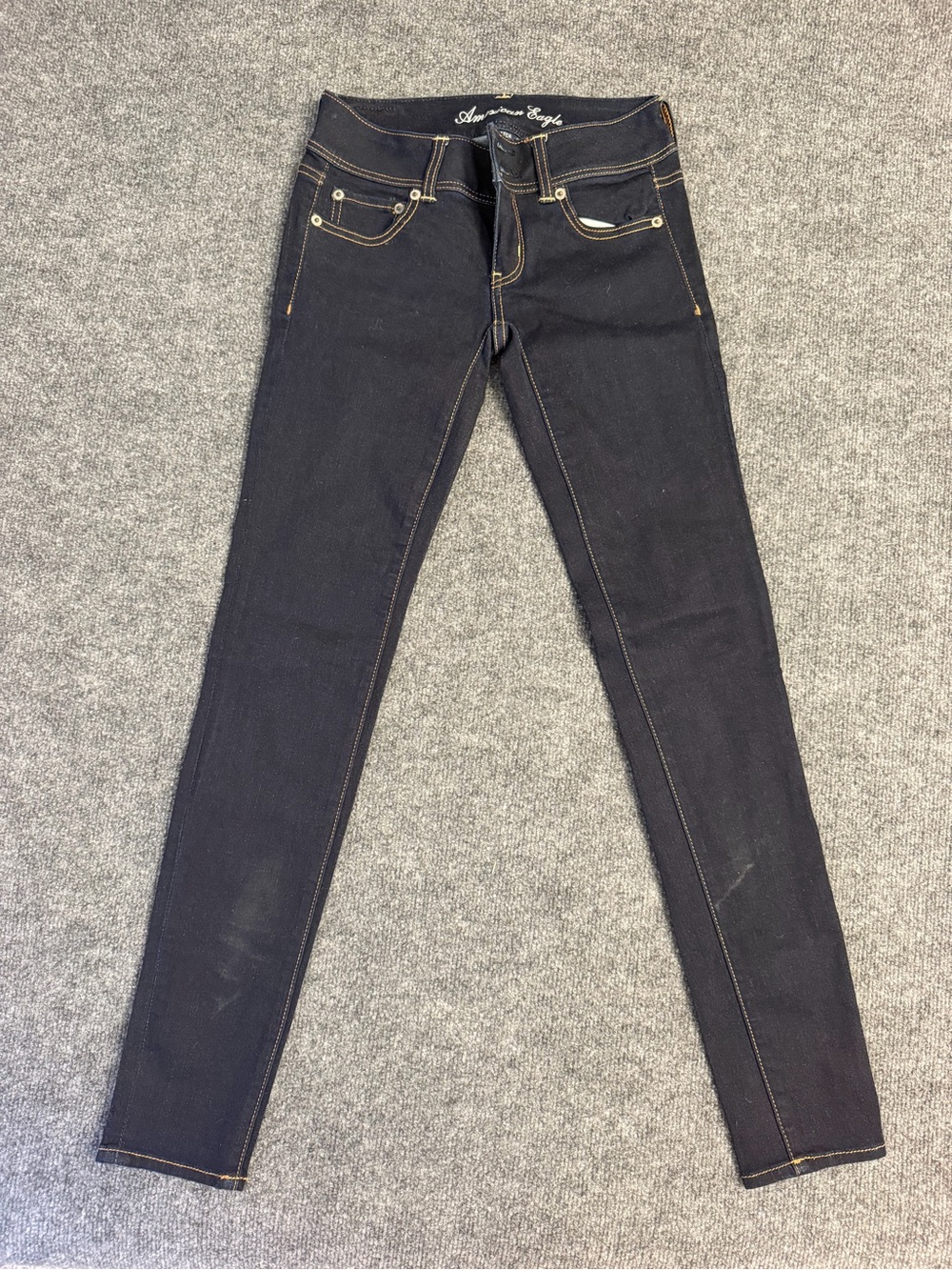 American Eagle Outfitters Dark Blue Skinny Jeans